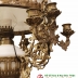 Đèn 3 Dây Chóa Trắng 