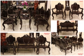 Bộ bàn LOUIS 9 Món tuyệt tác chạm khắc