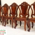 Bộ Bàn Ăn Gỗ Cẩm Lai Chạm Khắc 10 Ghế