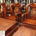 Bộ Bàn Ghế Phòng Khách Gỗ Cẩm Lai 10 Món Tay 14 Chạm Đào Cực Đẹp