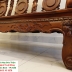 Bộ Bàn Ghế Phòng Khách Gỗ Cẩm Lai 10 Món Tay 14 Chạm Đào Cực Đẹp
