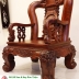 Bộ Bàn Ghế Phòng Khách Gỗ Cẩm Lai 10 Món Tay 14 Chạm Đào Cực Đẹp
