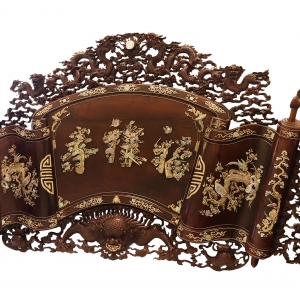Cuốn Thư Khảm Gỗ Cẩm