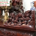 BÀN THỜ TỨ LINH CHÂN NGHÊ ĐỤC CHẠM ĐẸP 