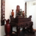 BÀN THỜ TỨ LINH CHÂN NGHÊ ĐỤC CHẠM ĐẸP 