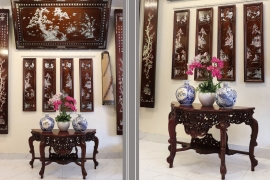 Bàn Nghi Thờ Gỗ Cẩm Chạm Khắc Đẹp