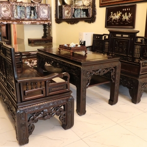 Bộ Trường Kỷ Huế Loại To Chạm Khắc Đẹp