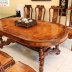 BỘ BÀN ĂN GỖ CẨM NU 8 GHẾ
