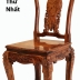 BỘ BÀN ĂN GỖ CẨM NU 8 GHẾ
