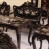 BỘ BÀN LOUIS GỖ GỤ KHẢM ỐC ĐẸP