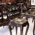 BỘ BÀN LOUIS GỖ GỤ KHẢM ỐC ĐẸP