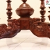 BỘ BÀN CÙ LÁ 8 GHẾ GỖ CẨM NU