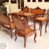 BỘ BÀN GHẾ LOUIS CẨM NU SIÊU PHẨM
