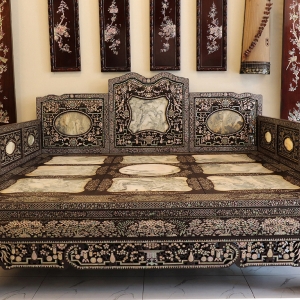 GIƯỜNG 3 THÀNH KHẢM ỐC HÀNG SIÊU ĐẸP