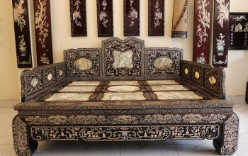 GIƯỜNG 3 THÀNH KHẢM ỐC HÀNG SIÊU ĐẸP