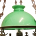 ĐÈN RỒNG CHÓA  XANH NGỌC CỦA PHÁP - CHUẨN CỔ XỊN