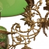 ĐÈN RỒNG CHÓA  XANH NGỌC CỦA PHÁP - CHUẨN CỔ XỊN