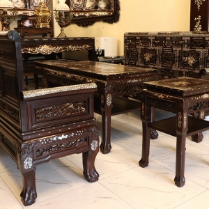 TRƯỜNG KỶ HUẾ KHẢM ỐC CHẠM KHẮC ĐẸP