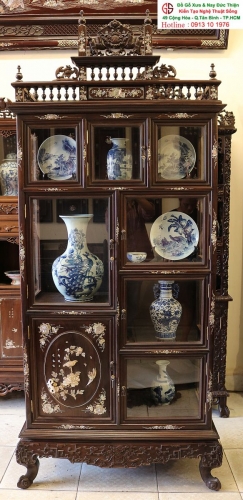 Tủ Huế Chạm Nổi - Tuyệt Phẩm Của Sự Đơn Giản Mà Tinh Tế