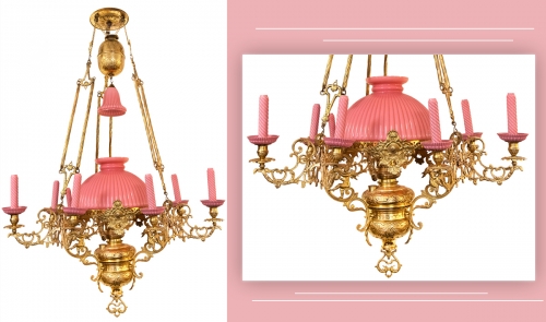 ĐÈN 3 DÂY CỦA PHÁP CHÓA HỒNG