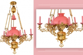 ĐÈN 3 DÂY CỦA PHÁP CHÓA HỒNG