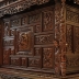 TỦ THỜ HUẾ ĐỤC CHẠM TỨ LINH { LONG - LÂN - QUY - PHỤNG }