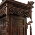 TỦ THỜ HUẾ ĐỤC CHẠM TỨ LINH { LONG - LÂN - QUY - PHỤNG }