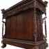 TỦ THỜ HUẾ ĐỤC CHẠM TỨ LINH { LONG - LÂN - QUY - PHỤNG }