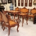 BỘ BÀN GHẾ LOUIS CẨM NU SIÊU ĐẸP MS01