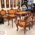 BỘ BÀN GHẾ LOUIS CẨM NU SIÊU ĐẸP MS01