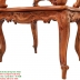 BỘ BÀN GHẾ LOUIS CẨM NU SIÊU ĐẸP MS01