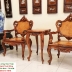 BỘ BÀN GHẾ LOUIS CẨM NU SIÊU ĐẸP MS01