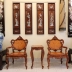 BỘ BÀN GHẾ LOUIS CẨM NU SIÊU ĐẸP MS01