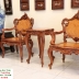 BỘ BÀN GHẾ LOUIS CẨM NU SIÊU ĐẸP MS01