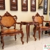 BỘ BÀN GHẾ LOUIS CẨM NU SIÊU ĐẸP MS01