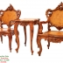 BỘ BÀN GHẾ LOUIS CẨM NU SIÊU ĐẸP MS01