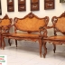 BỘ BÀN GHẾ LOUIS CẨM NU SIÊU ĐẸP MS01
