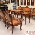 BỘ BÀN GHẾ LOUIS CẨM NU SIÊU ĐẸP MS01