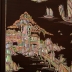 TRANH GỖ GỤ KHẢM ỐC ĐẸP ( CHỢ QUÊ )
