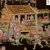 TRANH GỖ GỤ KHẢM ỐC ĐẸP ( CHỢ QUÊ )