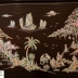 TRANH GỖ GỤ KHẢM ỐC ĐẸP ( CHỢ QUÊ )