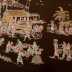 TRANH GỖ GỤ KHẢM ỐC ĐẸP ( CHỢ QUÊ )