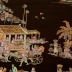 TRANH GỖ GỤ KHẢM ỐC ĐẸP ( CHỢ QUÊ )