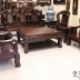BỘ BÀN GHẾ PHÒNG KHÁCH GỖ TRẮC 10 MÓN TAY 12 CHẠM VOI CỰC HIẾM