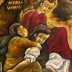 TRANH SƠN MÀI THẾP VÀNG {ms01}
