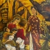 TRANH SƠN MÀI THẾP VÀNG {ms01}
