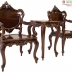 BỘ LOUIS 9 MÓN GỖ TRẮC