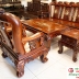 BỘ BÀN GHẾ TAY 16 GỖ CẨM 6 MÓN CHẠM ĐÀO CỰC VIP