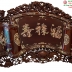 Cuốn Thư Gỗ Cẩm Lai - Khảm Ốc Nổi Độc Đáo - Chế Tác Bởi Những Nghệ Nhân Huế (Rất Hiếm, Đáng Sưu Tầm)