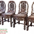 MẪU BÀN ĂN GỖ CẨM LAI KHẢM ỐC ĐẸP